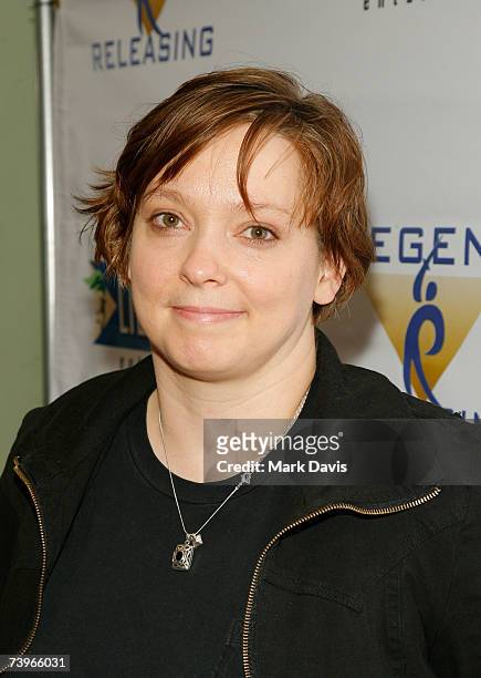 Director/Writer Hilary Brougher arrives at the screening of Stephanie Daley held at the Regent Showcase Theater April 24, 2007 in Hollywood...