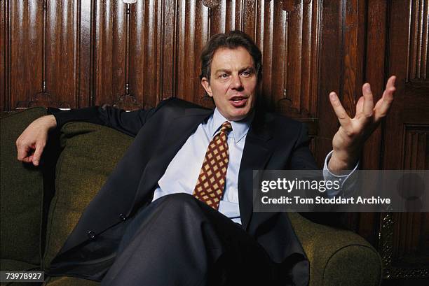 Labour Leader of the Opposition Tony Blair, 1995.