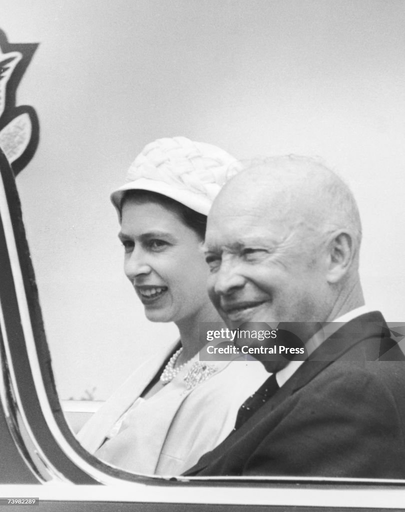 Eisenhower And Queen