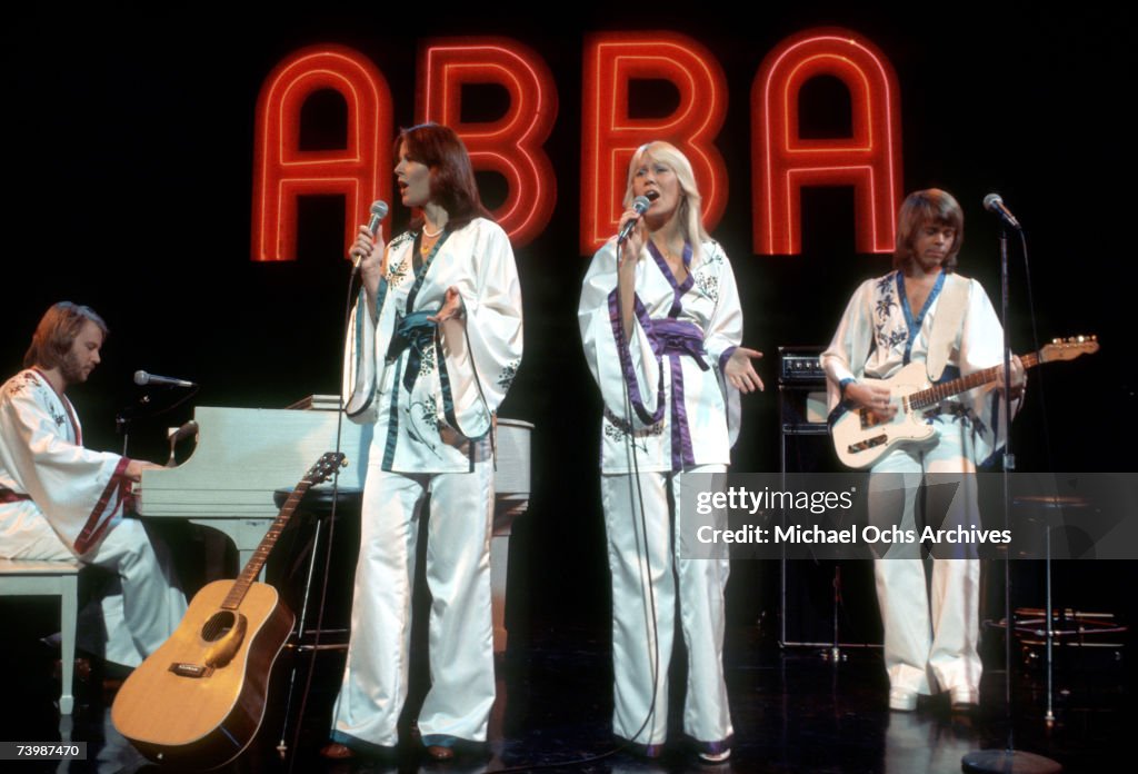 Abba Performing on "Midnight Special" TV Show