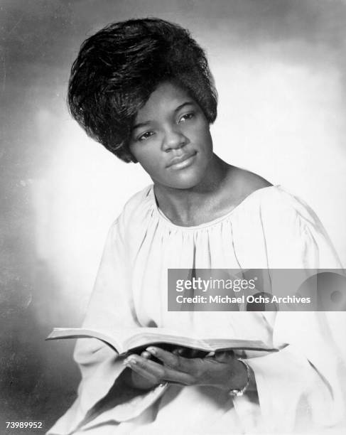 Singer Shirley Caesar of the gospel group 'The Caravans' poses for a portrait circa 1963 in New York City, New York.