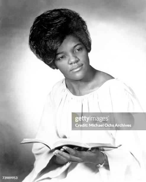 Singer Shirley Caesar of the gospel group "The Caravans" poses for a portrait circa 1963 in New York City, New York.