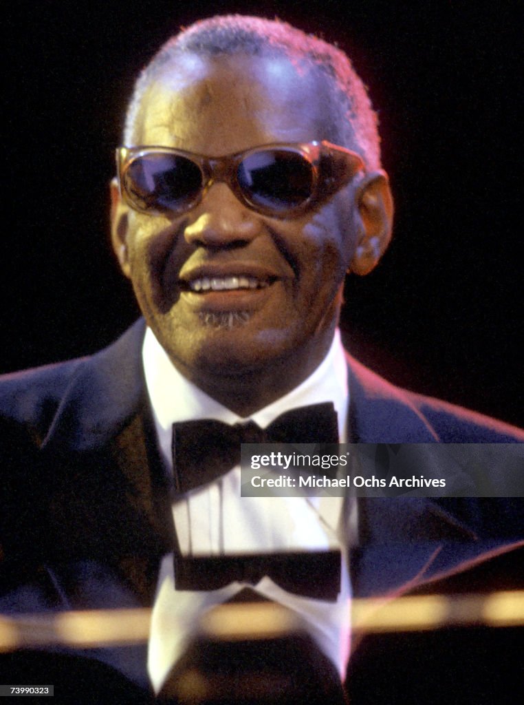 Ray Charles Performing