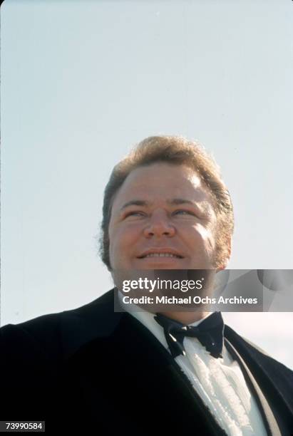 Country artist Roy Clark poses for a portrait in April 1970 in Reno, Nevada.