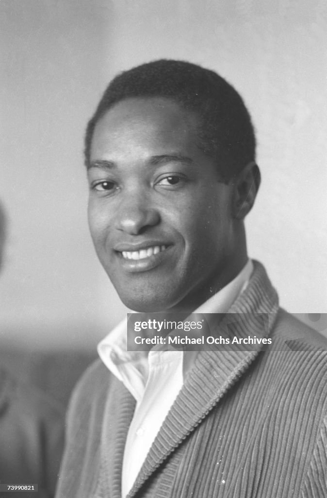 Soul Singer Sam Cooke at RCA Studios circa 1960 in Los Angeles,... News ...