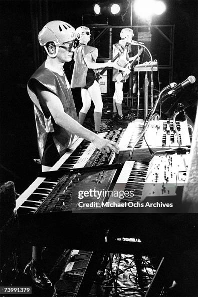 Members of the new wave punk music group