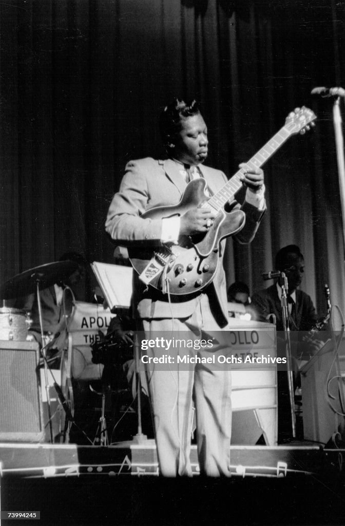 BB King Performing At The Apollo