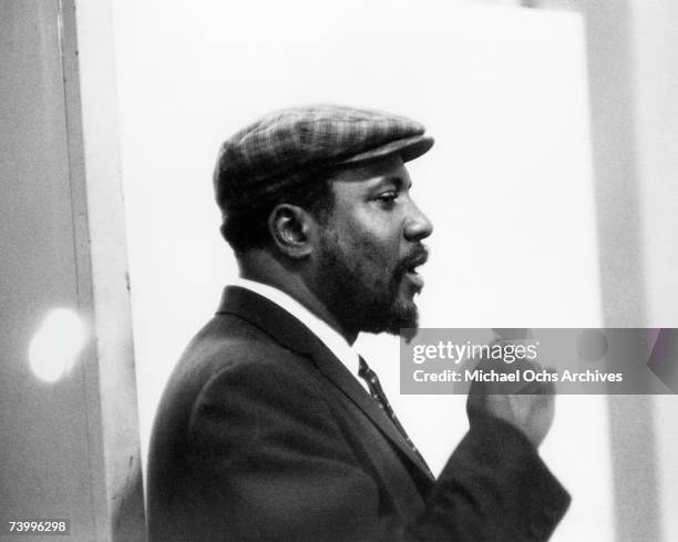 Jazz Pianist Thelonious Monk.