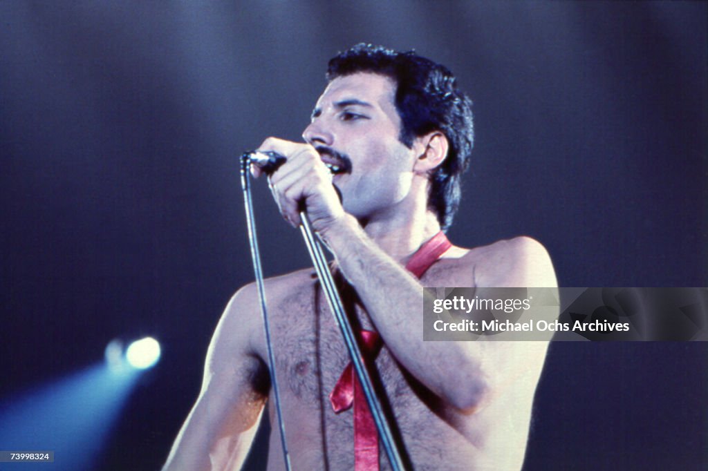 Freddie Mercury Performing in LA