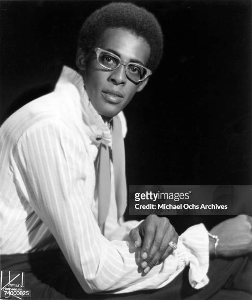 Singer David Ruffin of the R&B group "The Temptations" poses for a portrait in circa 1965 in New York City, New York.