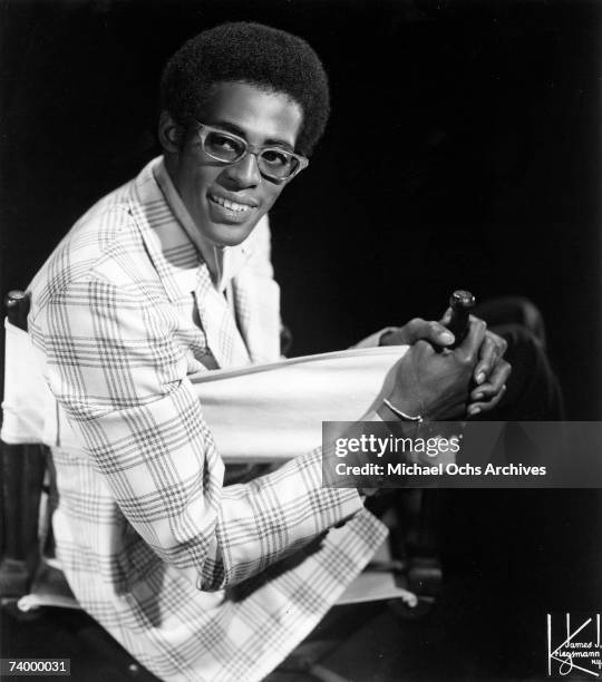 Singer David Ruffin of the R&B group "The Temptations" poses for a portrait in circa 1965 in New York City, New York.