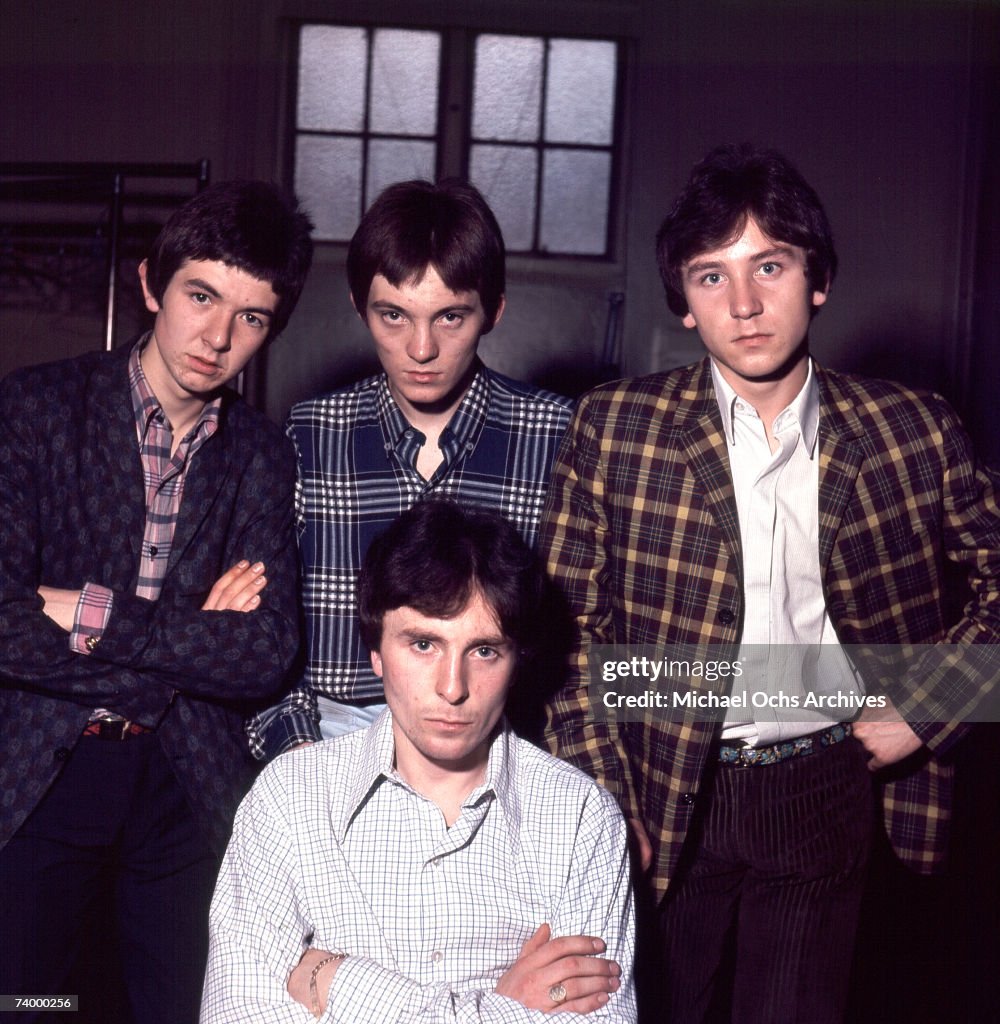 The British Rock Group The Small Faces Poses For A Portrait In the-british-rock-group-the-small-faces-poses-for-a-portrait-in