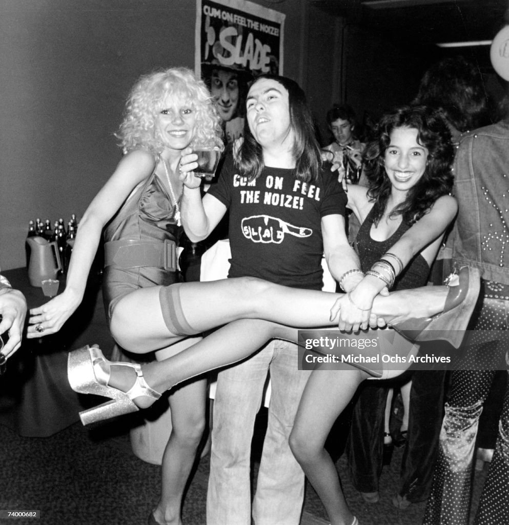 Slade Guitarist With Groupies