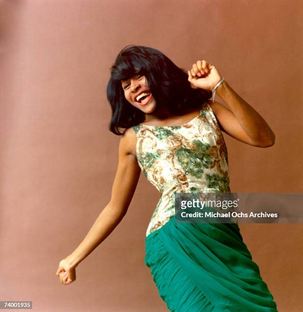 Tina Turner of the husband-and-wife R&B duo Ike & Tina Turner poses for a portrait in 1964.