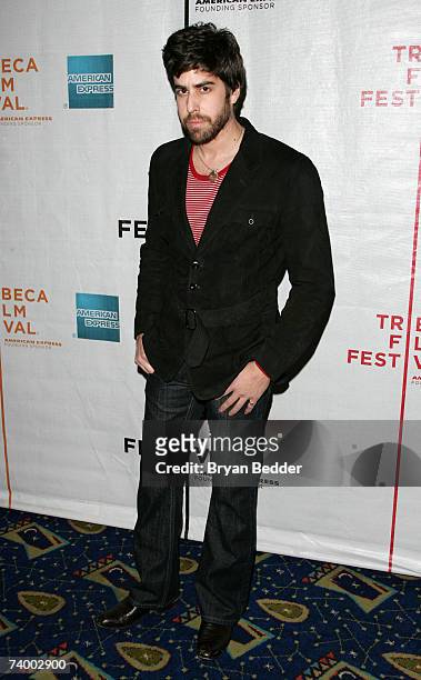 Actor Adam Goldberg attends the premiere of "2 Days In Paris" at the 2007 Tribeca Film Festival on April 26, 2007 in New York City.
