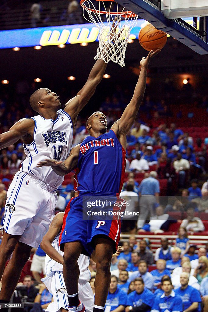 Detroit Pistons v Orlando Magic, Game 3