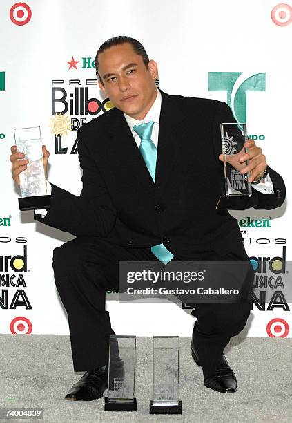 Mariano Barba, winner of the "Hot Latin Song Of The Year," "Regional Mexican Album Of The Year, New Artist," "Regional Mexican Airplay Song Of The...