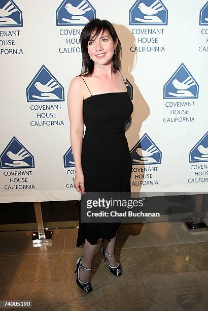 Actress Domenica Cameron-Scorsese attends the Covenant With Youth Awards Gala at the Beverly Hilton Hotel on April 26, 2007 in Beverly Hills,...