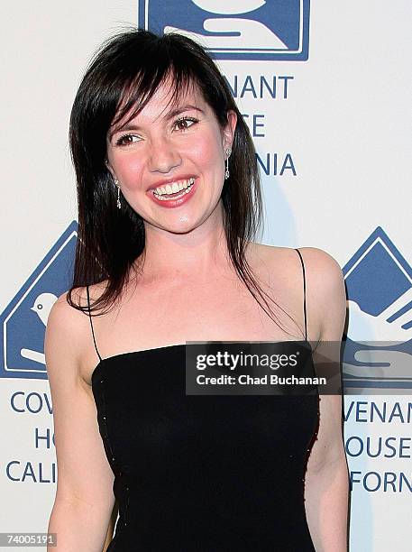 Actress Domenica Cameron-Scorsese attends the Covenant With Youth Awards Gala at the Beverly Hilton Hotel on April 26, 2007 in Beverly Hills,...