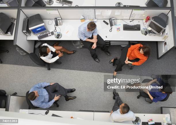Huddle Top View 701 Cubicle Top View Stock Photos, High-Res Pictures, and Images ...