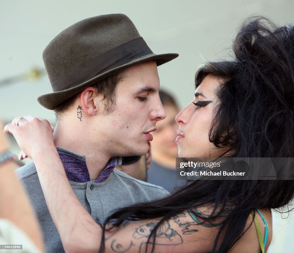 Backstage At The Coachella Music Festival - Day 1