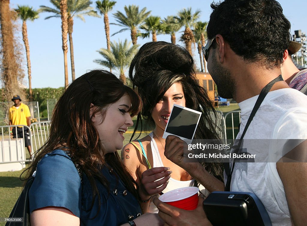 Backstage At The Coachella Music Festival - Day 1