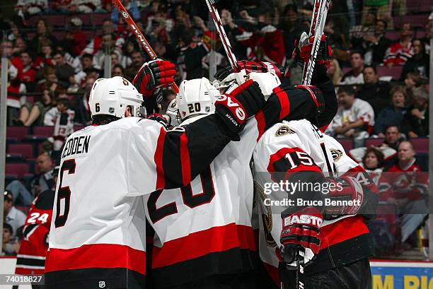 Ottawa Senators V New Jersey Devils by Bruce Bennett