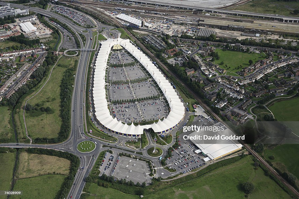Ashford Shopping Centre: An Aerial View