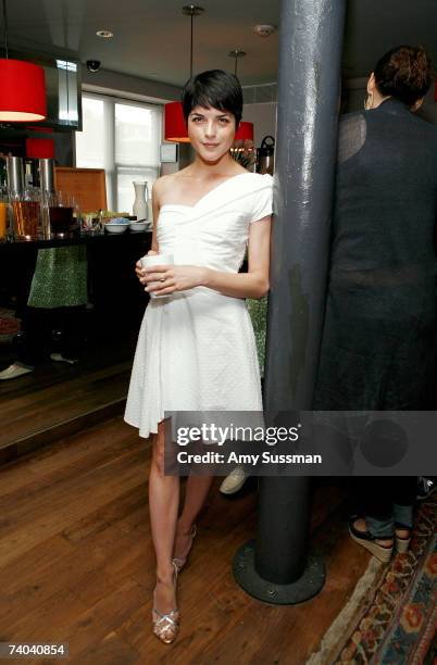 Actress Selma Blair attends the women's filmmaker brunch held at Soho House during the 2007 Tribeca Film Festival on May 1, 2007 in New York City.