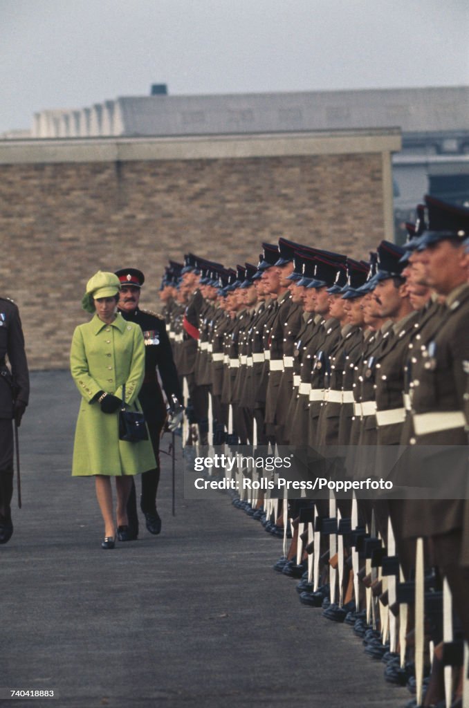 Princess Anne On Parade