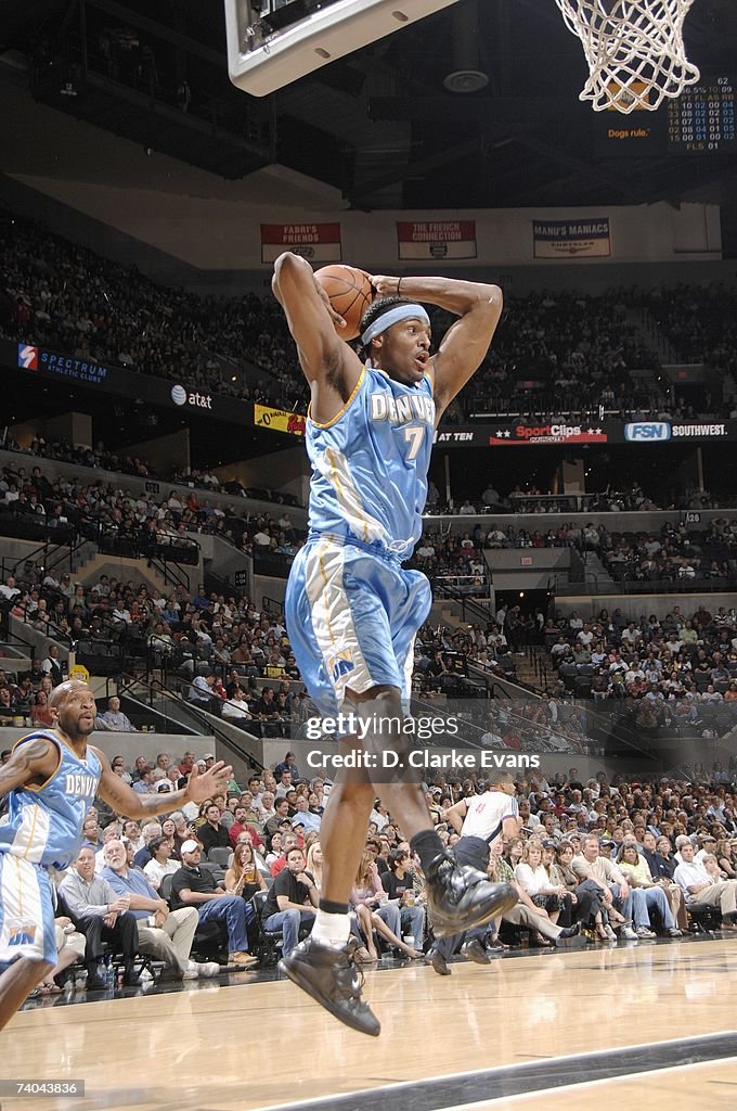 Denver Nuggets v San Antonio Spurs