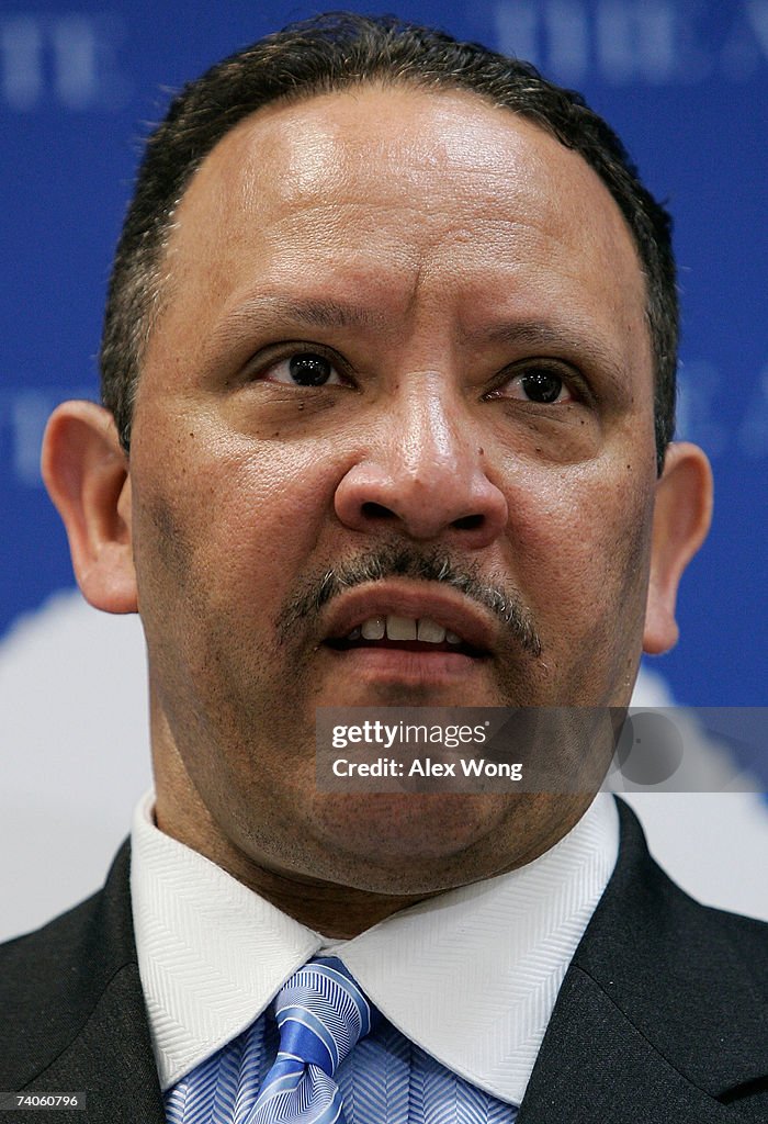 Morial National Urban League President and CEO Marc Morial speaks during a ...