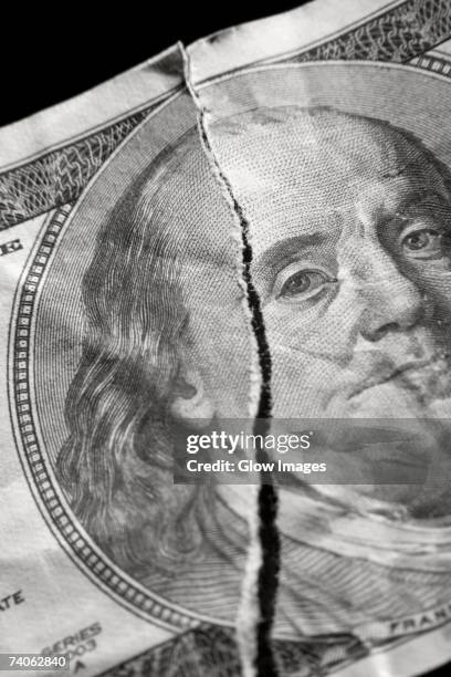 Us Ripped Note Ripped Dollar Bill Photos and Premium High Res Pictures - Getty Images