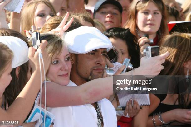 Mark Medlock attends the VIVA Comet award 2007 on May 03, 2007 at the Musical Dome, Cologne, Germany.