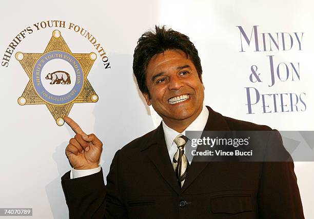 Actor Erick Estrada attends the Los Angeles County Sheriff's Youth Foundation's annual "Salute To Youth" benefit dinner honoring producers Jon and...