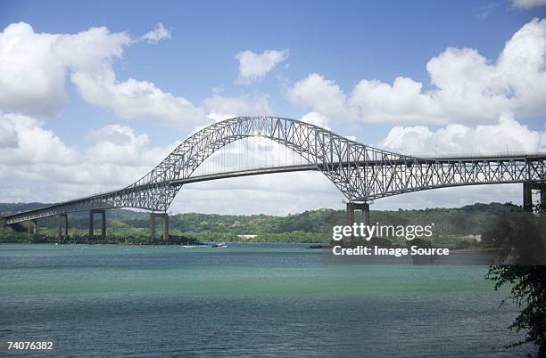 bridge of the americas panama - bridge of the americas stock pictures, royalty-free photos & images