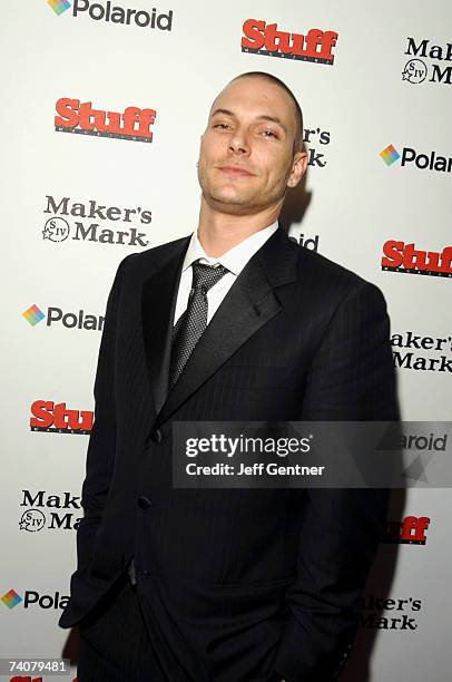 Kevin Federline arrives at the Stuff Magazine Party presented by Polaroid and Maker's Mark during the events for the 133rd Kentucky Derby on May 4,...