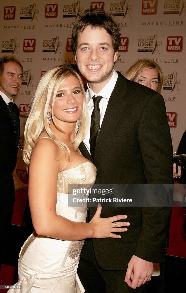 Arrivals At The 2007 TV Week Logie Awards