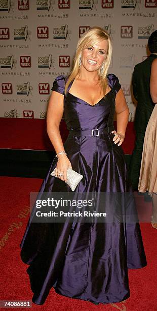 Ajay Rochester from The Biggest Loser arrives at the 2007 TV Week Logie Awards at the Crown Casino on May 6, 2007 in Melbourne, Australia. The annual...