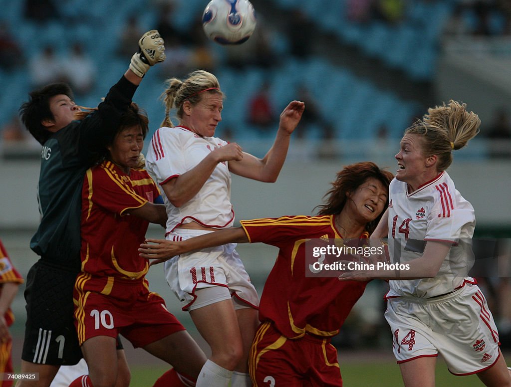 Warm-up Match Of FIFA Womens World Cup China 2007