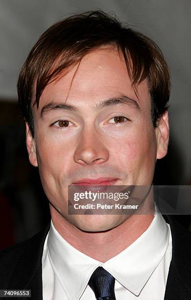 Actor Chris Klein attends the Metropolitan Museum of Art Costume Institute Benefit Gala "Poiret: King Of Fashion" at the Metropolitan Museum of Art...