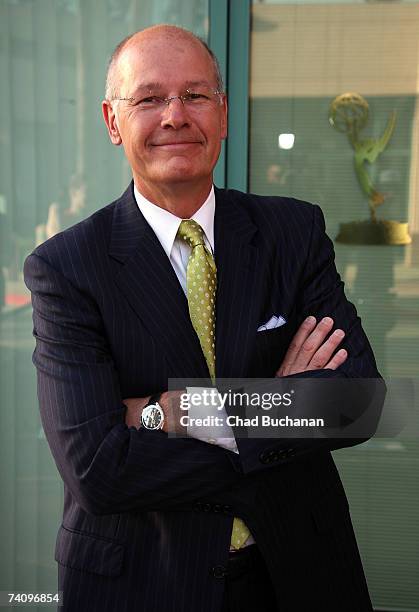 News anchor Harry Smith attends An Evening With Bob Barker presented by the Academy of Television Arts and Sciences at The Leonard Goldenson Theater...