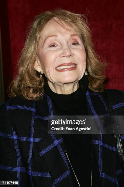Actress Katherine Helmond attends the premiere of Georgia Rule at the Ziegfeld Theatre May 8, 2007 in New York City.