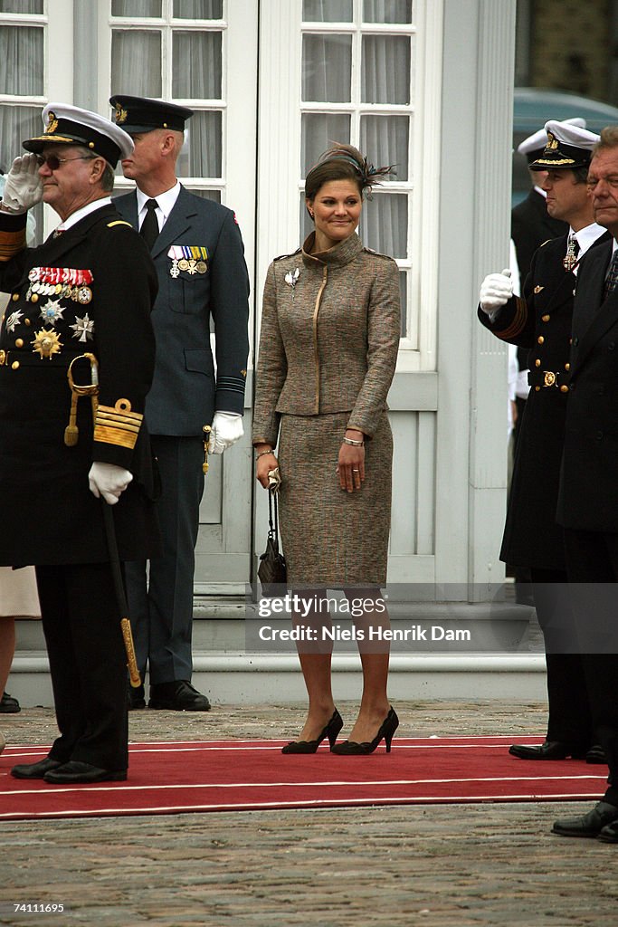 Swedish Royals Visit Denmark - Day 1