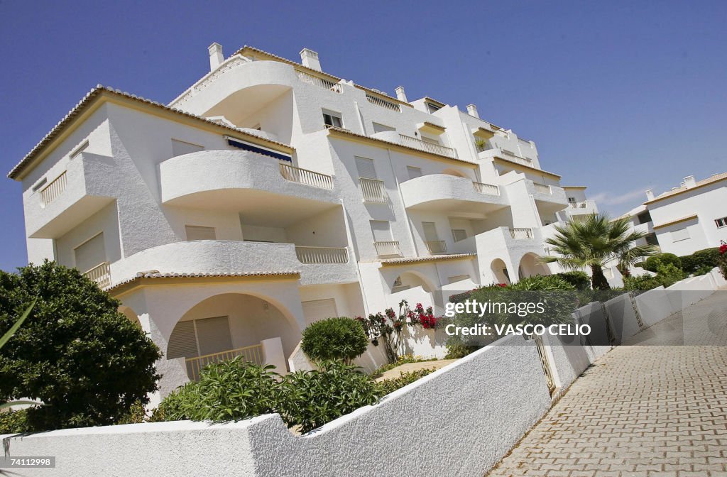 General view shows the apartment hotel b...