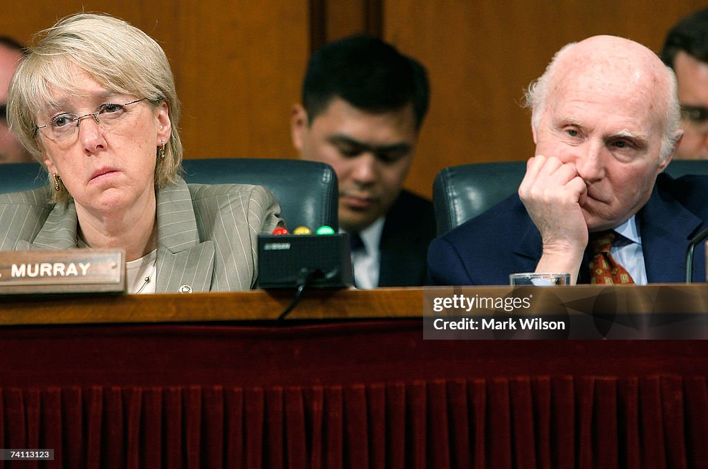 Gates And Pace Testify At Senate Budget Hearing