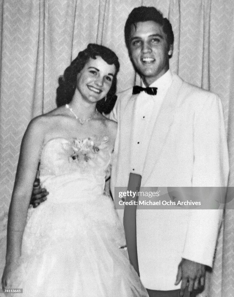 Elvis Presley Attends A Prom