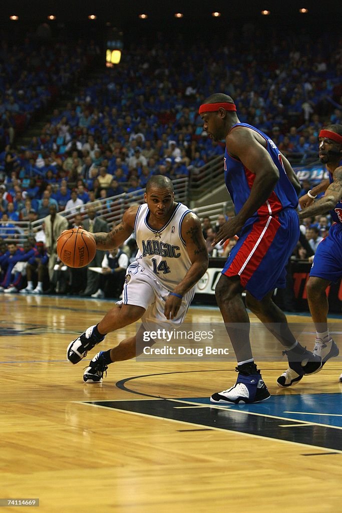 Detroit Pistons v Orlando Magic, Game 3