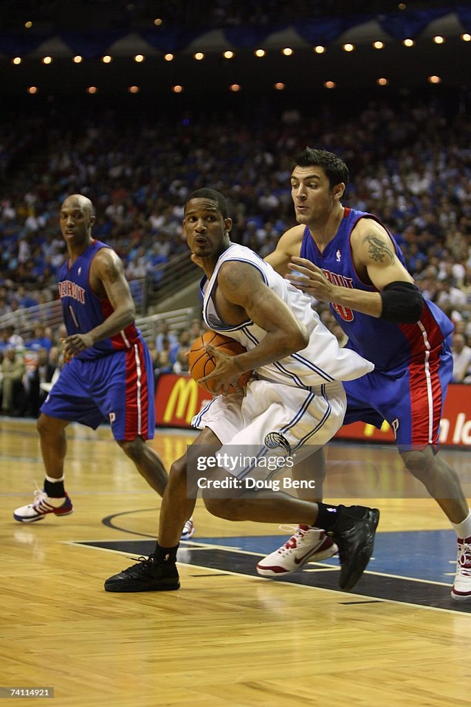 Detroit Pistons v Orlando Magic, Game 4