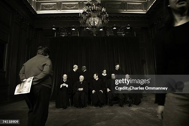 Justice Anthony M. Kennedy , Justice John Paul Stevens, Chief Justice John G. Roberts, Justice Antonin Scalia, , Justice David H. Souter. Justice...